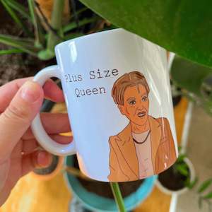 Political: Louise Wallace plus size mug