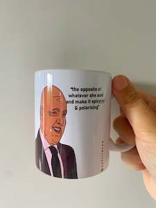 Political: Chris Luxon vs Jacinda Adern Mug