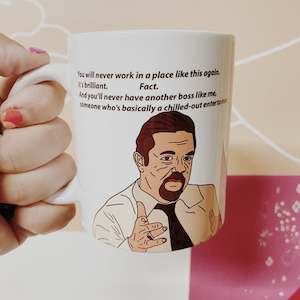 The office work  mug