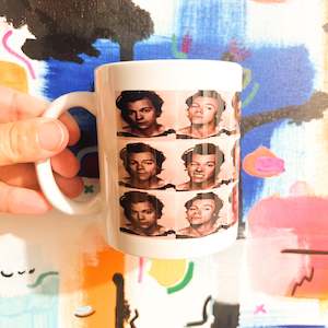 Political: Harry style photo booth mug