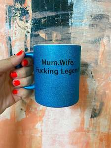 Mum Dad Mugs: Mum wife legend mug