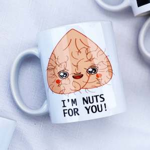 Romantic Mugs: I’m nuts for you mug