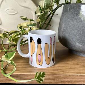 Private Part Mugs: Peeeeen is Name - Custom Mug