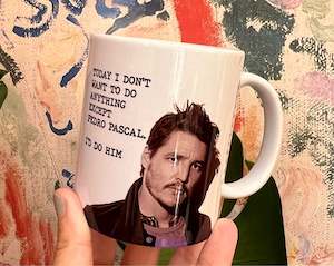 I D Rather Do Mugs: I’d do Pedro pascal mug