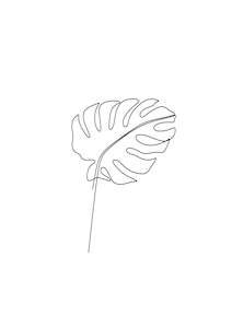 Free Printables: Free  monstera leaf printable