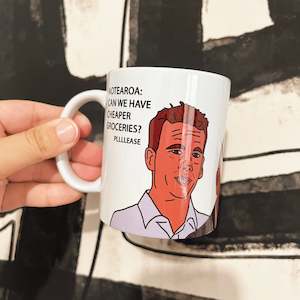 Nz Politics And Media: New Zealand Government Mug