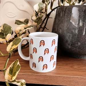 Face on a mug - custom mug