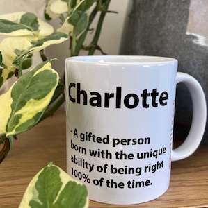Custom Mugs: Right all the time custom mug