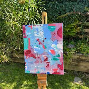 Original Abstract Art Canvas: Painting 2