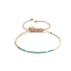 Nogu Birthday Deals: Santorini | Japanese Miyuki Seed Bead | Stranded Bracelets