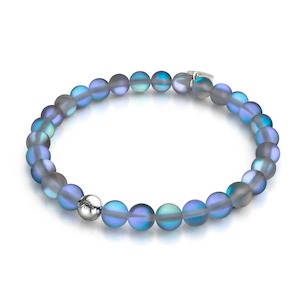 Nogu Birthday Deals: Grey | Silver | Mermaid Glass Bead Bracelet