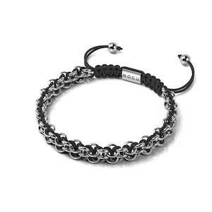 Nogu Birthday Deals: Panda Links | Mini Kismet Bracelet | Black x Silver