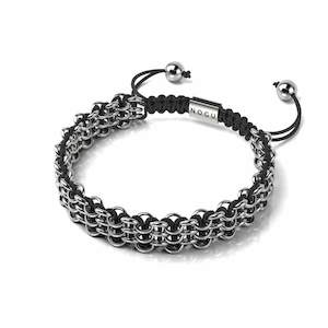 Panda Links | Original Kismet Bracelet | Black x Silver