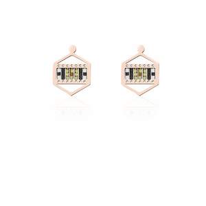 Desert Collection: Rolling Hills | 18k Rose Gold | Boho Earrings