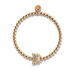 Summer Charms: Tropic of Cancer | 18k Rose Gold | Crystal Sea Crab