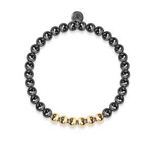 Warehouse Sale: Glorious | Gunmetal | 18k Gold | Expression Bracelet