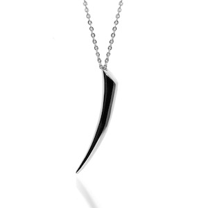 Allora | Silver | Cornicello Charm Necklace