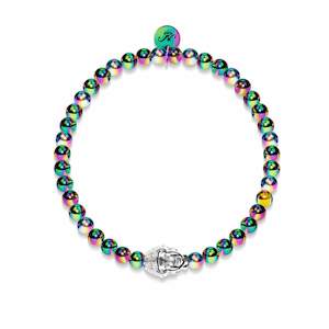 Unicorn Silver 1: Dharma | Unicorn Silver | Buddha Charm Bracelet