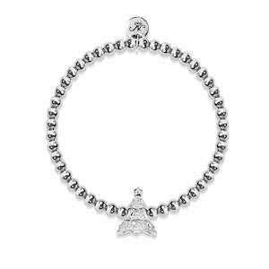 Nature Charms: Evergreen | Silver | Crystal Holiday Tree