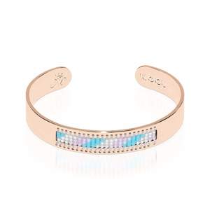 San Clemente | 18k Rose Gold | Boho Bangle