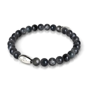 Natural Stones: AAA Eagle Eye | .925 Sterling Silver | Gemstone Bracelet