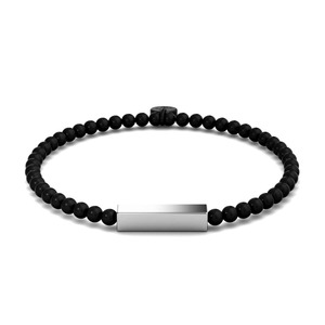 Gunmetal: Gunmetal | Gilded Bar Bracelet | Mini