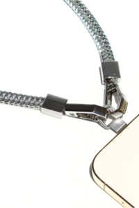 Gifts For Her: Phone Lanyard - Silver Chain