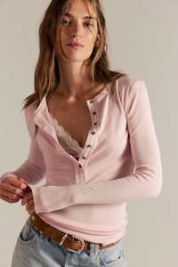 Free People Jamie Henley - Crystal Pink