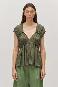 Purity Blouse - Khaki