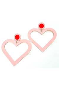 Margo - Blush/Neon Red