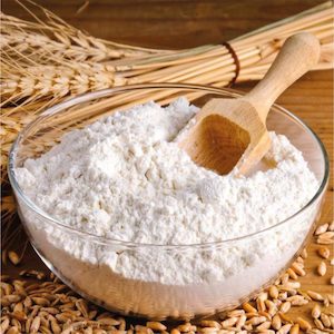 Baking: White flour