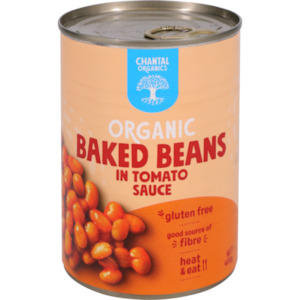 Organic Baked beans (400g tin)