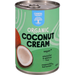 Convenience Food: Organic Coconut cream (400g tin)