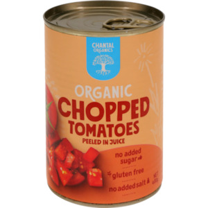 Convenience Food: Organic Chopped tomatoes