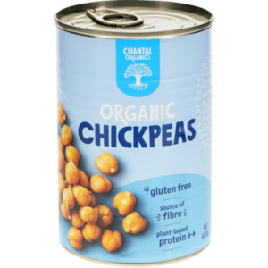 Organic Chickpeas (400g tin)