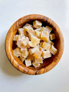 Dried Fruits: Ginger Crystalized Cubes