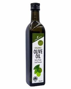 Oils Vinegars: Olive oil, Organic, extra virgin, cold pressed, 500ml