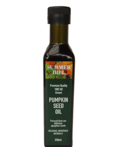 Pumpkin seeds oil 250ml, New Zealand origin