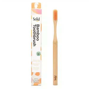 Dental Care: Bamboo toothbrush (Medium bristles)