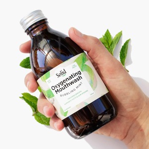 Dental Care: Oxygenating Mouthwash – Bubbling Mint
