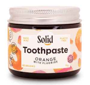 Toothpaste in a jar (Orange)