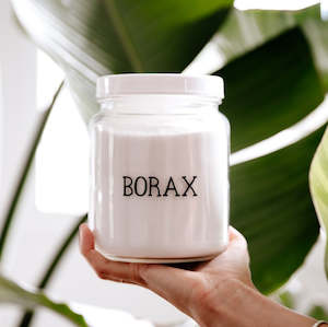 Household Cleaning Supplies: Borax (Sodium borate)