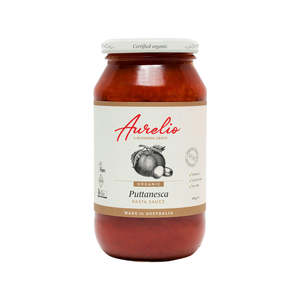 Convenience Food: Aurelio Organic Puttanesca Pasta Sauce 500g
