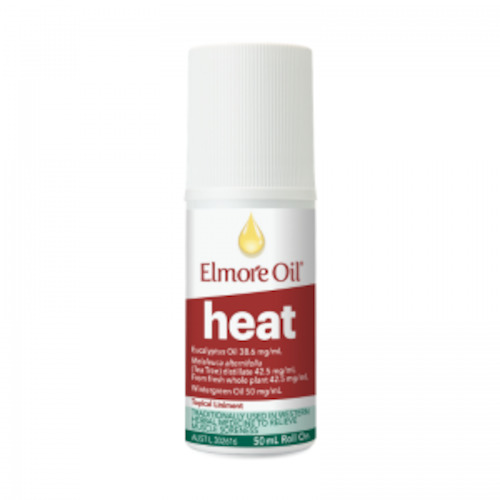 ELMORE OIL - " HEAT " ROLL ON 50ml