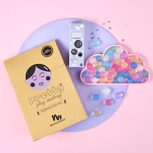 Kids Makeup Set Purple and Unicorn Bubbles