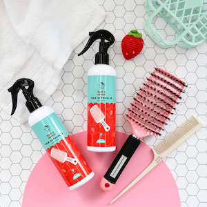 Detangling Strawberry Spray Bulk Pack with FREE Comb
