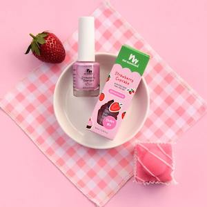 Nail Polishes: Kids Nail Polish Scented Strawberry Cupcake | Pastel Pink