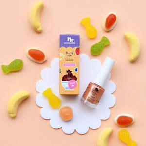 Scented Kids Polish Fruity Fun Peach Coloured
