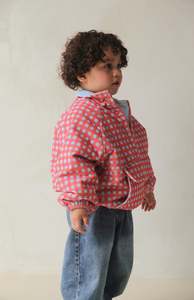 CAPRI GINGHAM PULLOVER