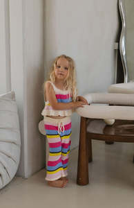 Bottoms: HAVANA STRIPE PANT